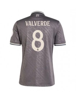 Real Madrid Federico Valverde #8 Ausweichtrikot 2024-25 Kurzarm